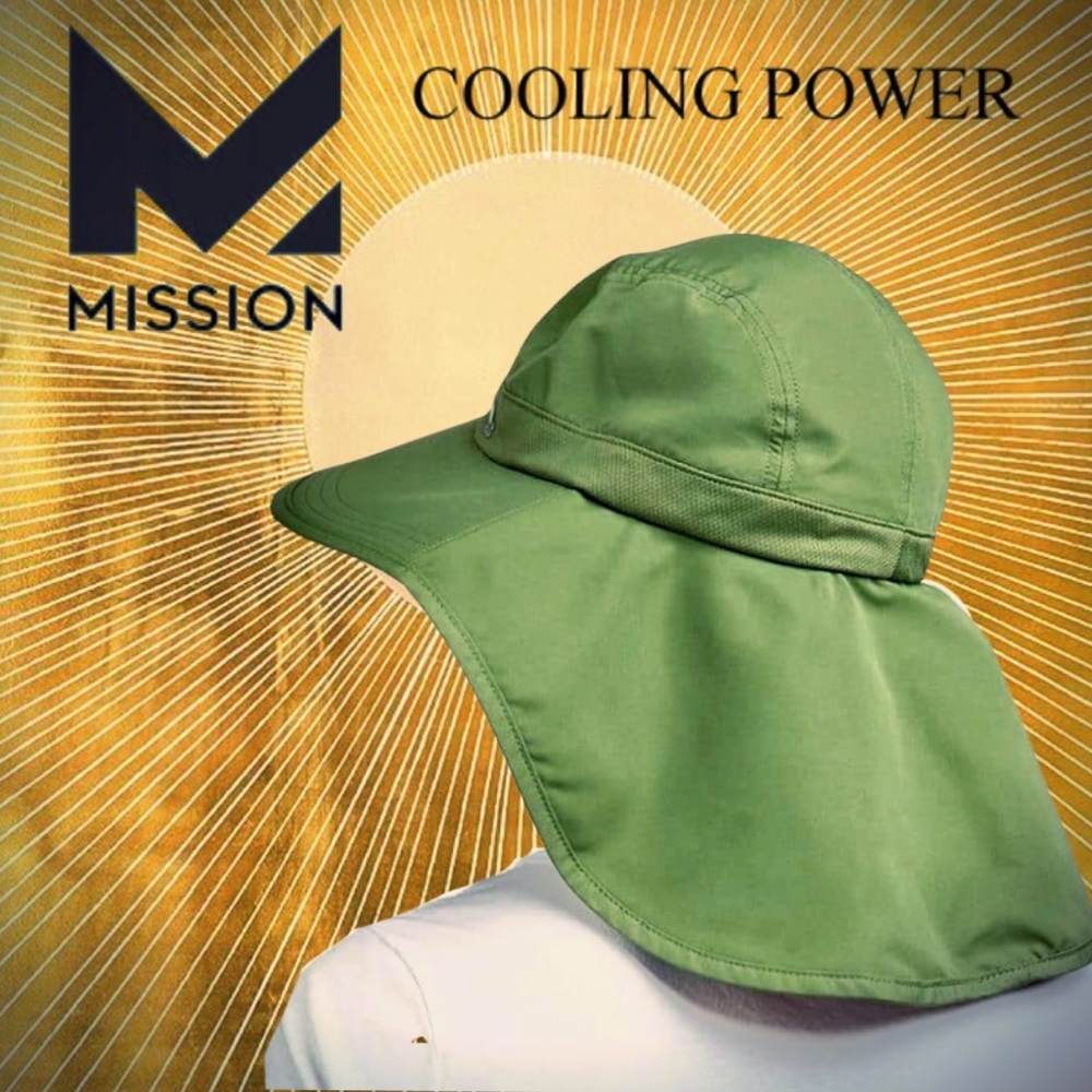 Mission Green Cooling Hat